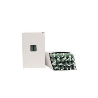 Vela Bujía Mini  Verde Oscuro 11cm caja 24uds